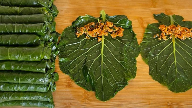 Ne yaprak, ne lahana! Bu sarma ağızları sulandırıyor...