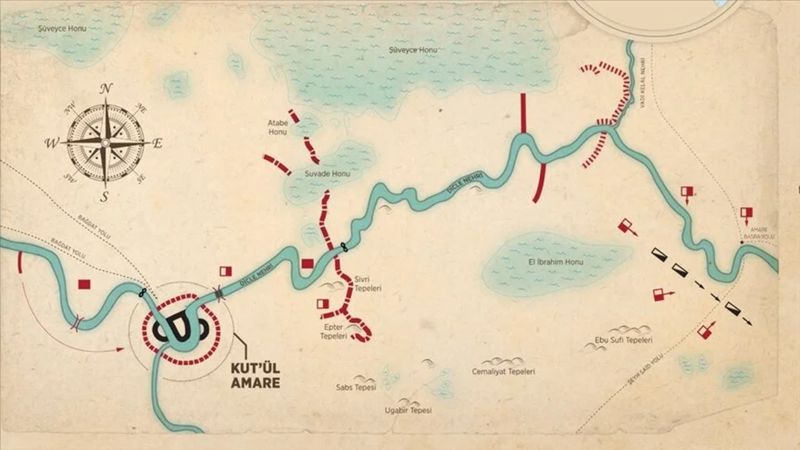 Türk tarihinin büyük zaferi: Kut'ül Amare...