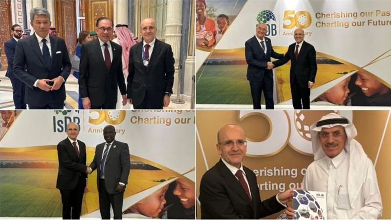 Mehmet Şimşek, Riyad'da yoğun ekonomi diplomasisi yürüttü