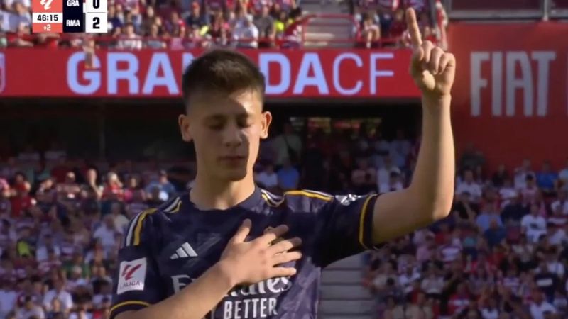 Arda Güler, Real Madrid formasıyla şov yapmaya devam ediyor