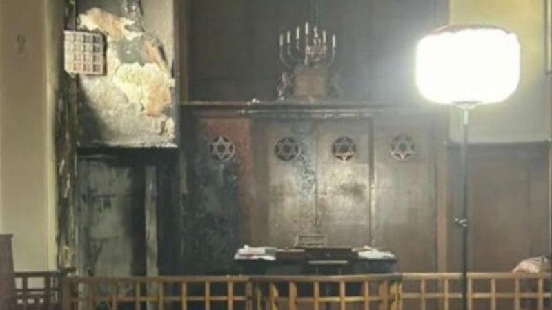 Fransa'da polis sinagogu yakmaya çalışan 1 kişiyi öldürdü