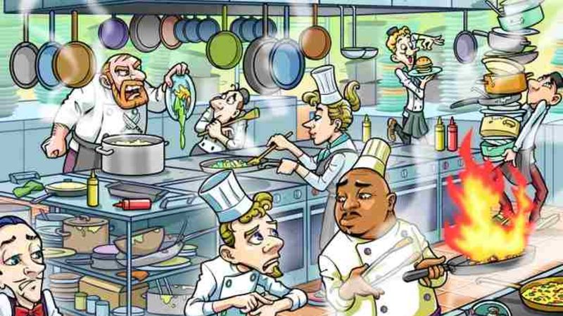 10 saniyeniz var: Şefin kayıp saatini bulun, kesin gözlerinizi kanıtlayın...