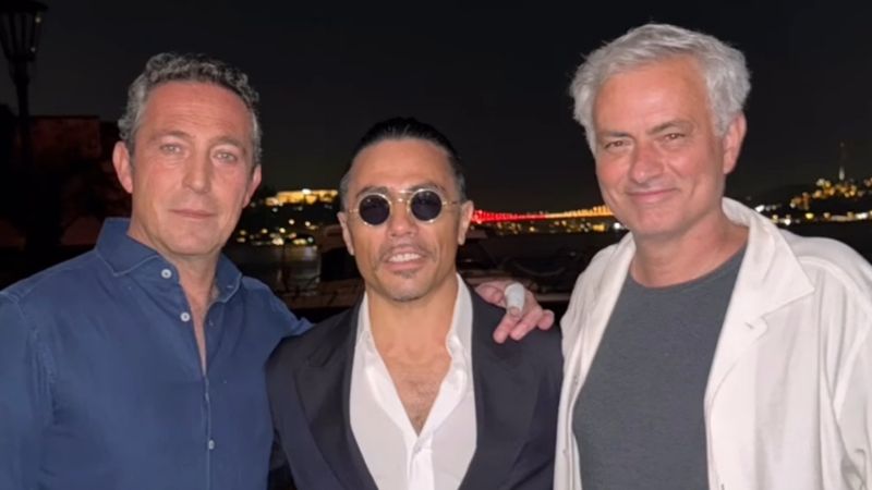 Ali Koç, Jose Mourinho'yu Nusret'e götürdü