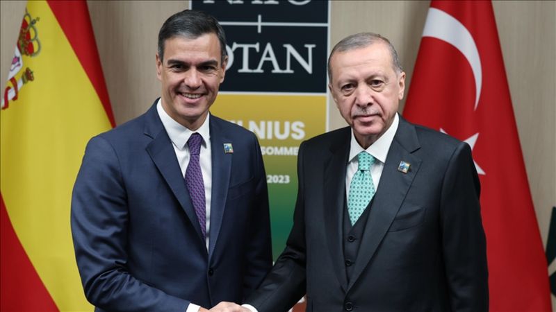 Cumhurbaşkanı Erdoğan ve Pedro Sanchez İspanya'da bir araya gelecek