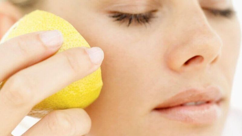 Yüzünüze limon suyu sürün, o derdi tarihe gömün…