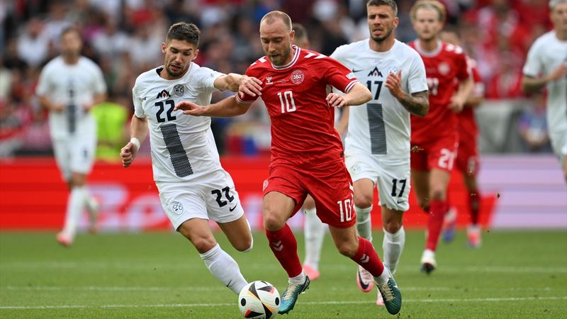 EURO 2024'te Danimarka ile Slovenya yenişemedi