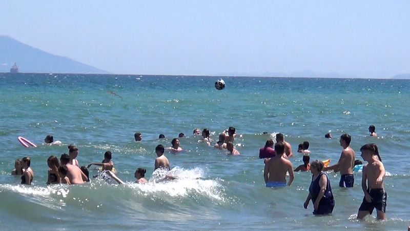 Kurban Bayramı tatilcileri Tekirdağ sahillerine akın etti