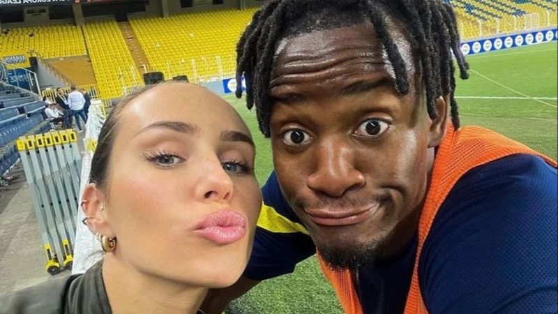 Michy Batshuayi'nin eşinden Fenerbahçe mesajı: Çocuklarımı tehdit edenleri...