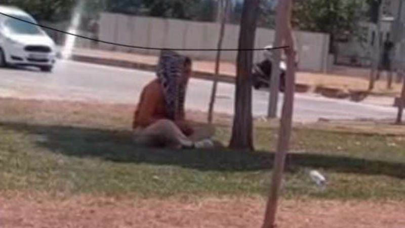 Dilenci topladığı paraları sayarken yakalandı