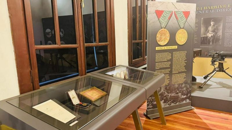 Atatürk'e ait İstiklal Madalyası'nın vesikası 30 Ağustos'ta sergilenecek