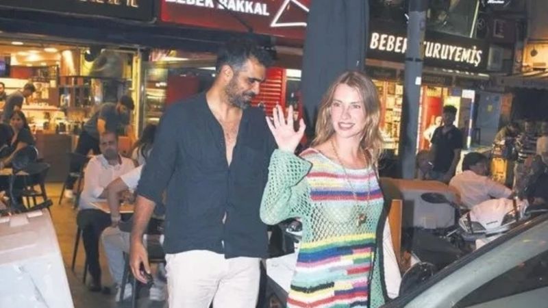 Tuba Ünsal, Bebek gecelerinde transparan elbisesiyle görüntülendi