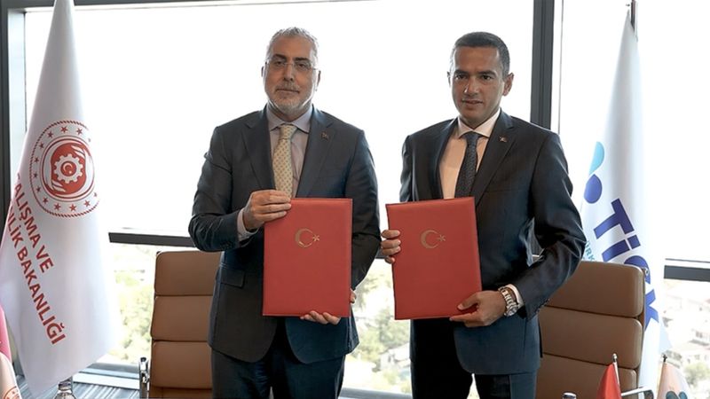 5 yıl içerisinde TİSK'e üye iş yerlerinde 100 bin kişiye istihdam protokolü