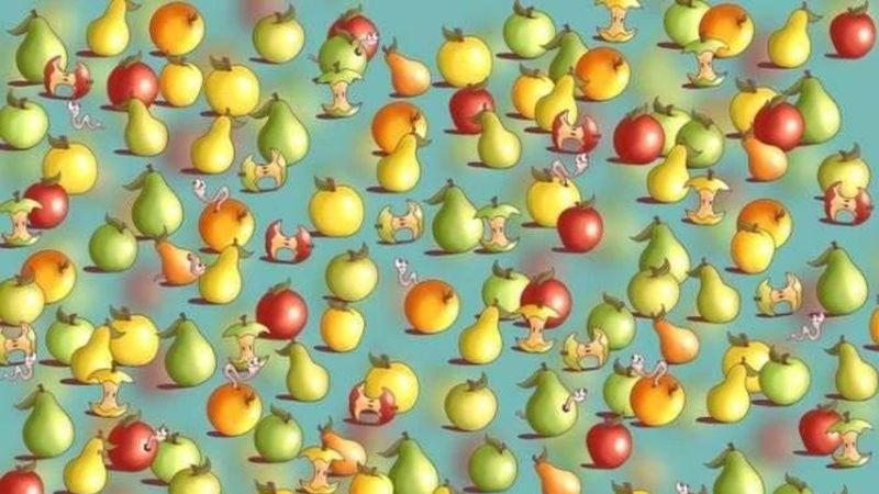 Optik İllüzyon Bulmacası: 5 Saniyede Gizli Limonu Bulup Zekanızı Test Edin!