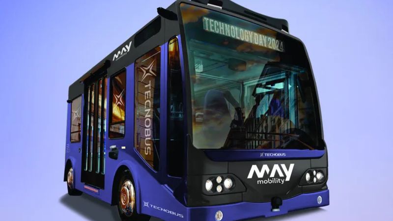 Tamamen elektrikli robot otobüs tanıtıldı: 30 yolcu taşıyabiliyor