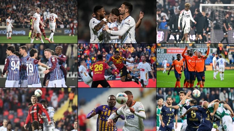 Süper Lig'de 20. haftanın ardından oluşan puan durumu ve 21. haftanın fikstürü