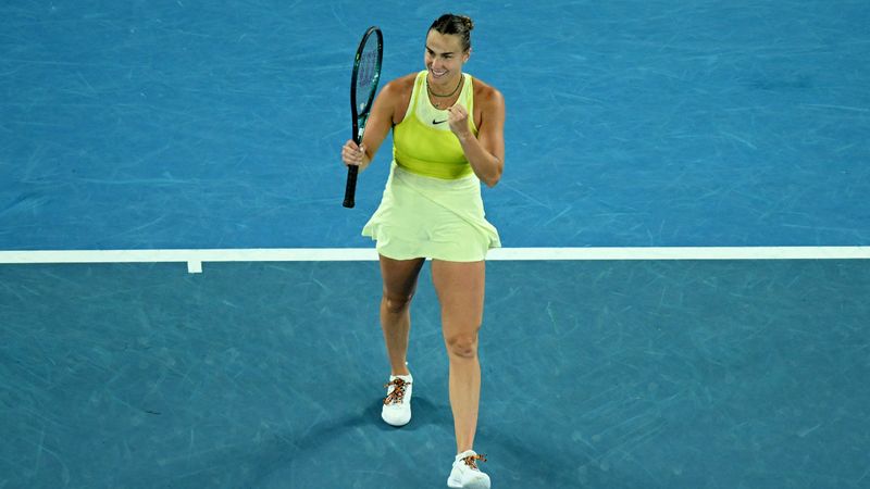Avustralya Açık'ta Aryna Sabalenka yarı finalde