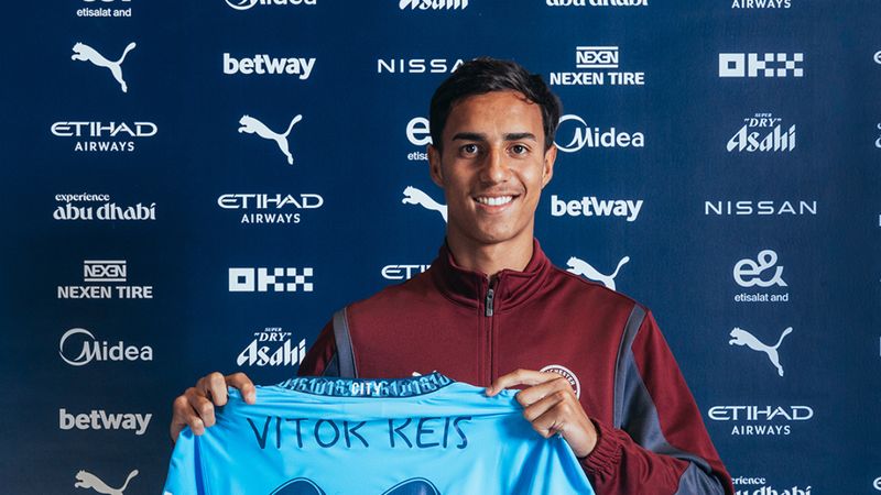 Manchester City, Vitor Reis'i renklerine bağladı