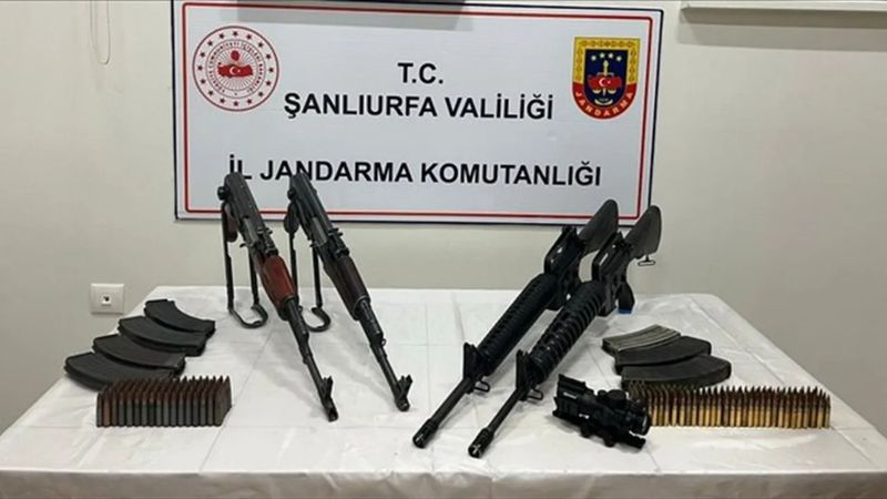 Şanlıurfa'da silah kaçakçılarına yönelik operasyon