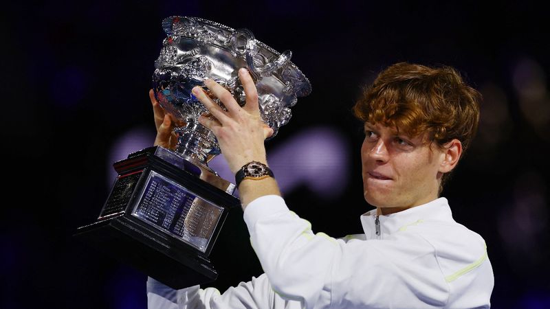 Avustralya Açık tek erkeklerde şampiyon Jannik Sinner!