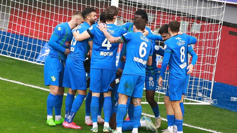 Rizespor, Adana Demirspor'u mağlup etti