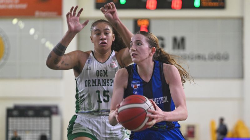 OGM Ormanspor'dan Bodrum Basketbol'a 20 sayılık fark!