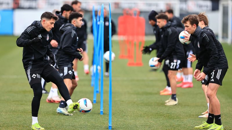 Beşiktaş'ta, Sivasspor maçının hazırlıkları başladı