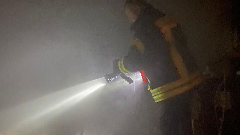 Kastamonu'da korkutan marangoz yangını