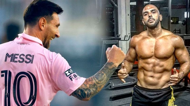 Messi'nin koruması da 10 numara çıktı! Hem dövüşçü, hem modacı...