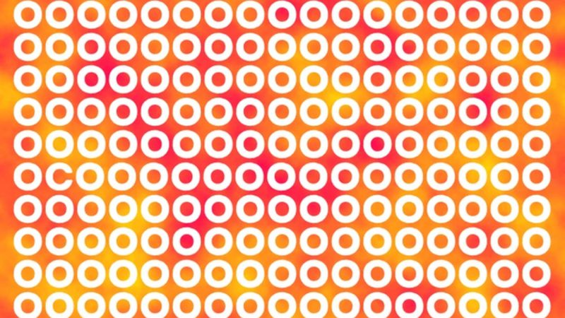 Sadece dahiler görebilir! ‘O’ harflerinin arasında gizli ‘C’yi bulun