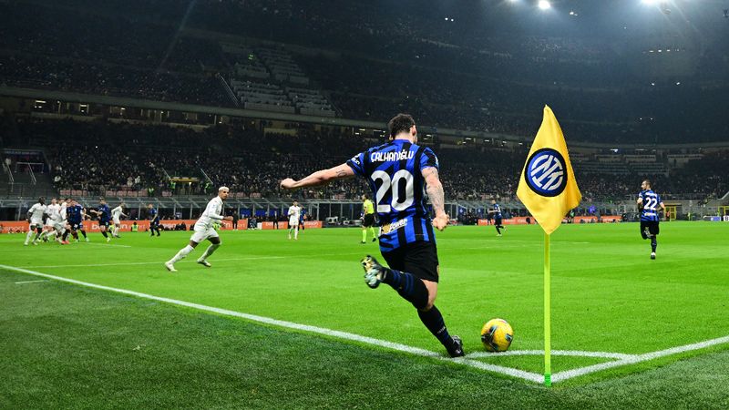 Fiorentina'yı deviren Inter zirve yarışını bırakmadı