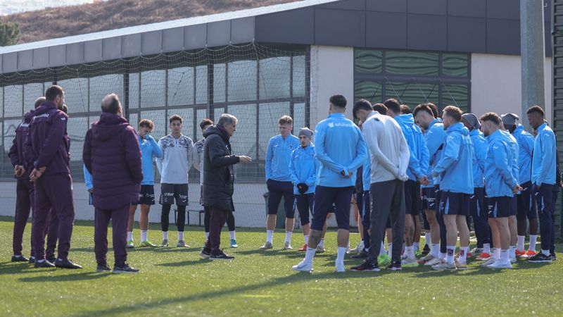 Trabzonspor, Beşiktaş maçının hazırlıklarına başladı