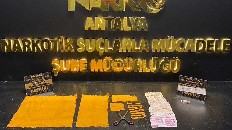 Antalya'da son 1 haftada 26 kilo uyuşturucu madde ele geçirildi