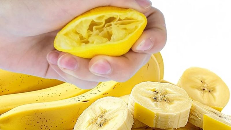 Muza limon sıkıp yiyin, o sorunlara veda edin...