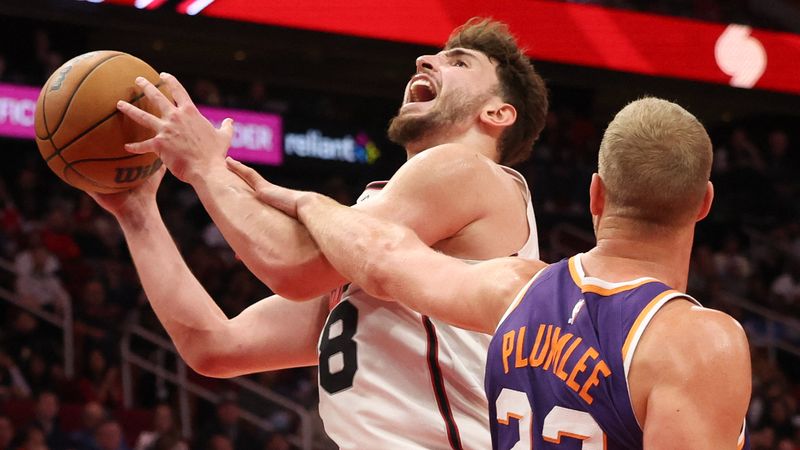 Alperen Şengün'ün double-double yaptığı maçta Rockets, Suns'ı yendi