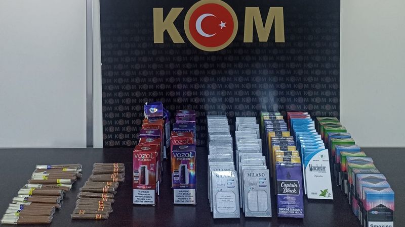 Aydın'da operasyon: Kaçak sigara ve içki ele geçirildi