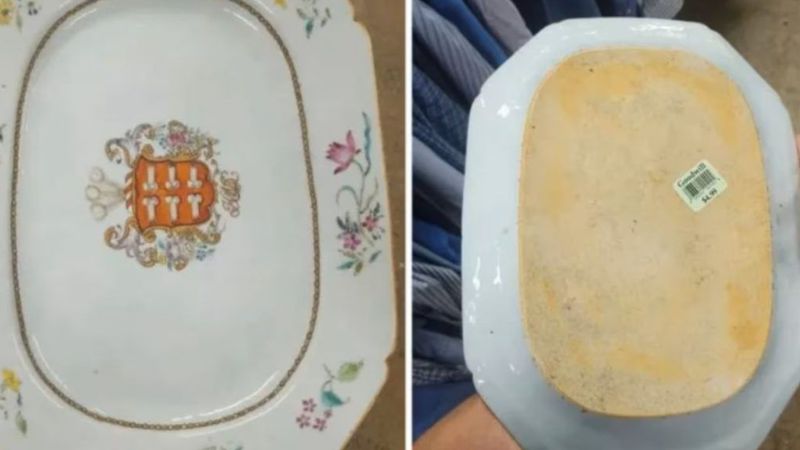 İkinci el dükkanından aldı, servet değerinde çıktı! Antikacılar peşinde koşuyor