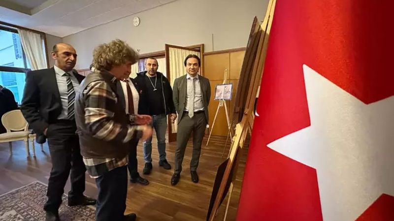 Almanya'da Çanakkale Şehit Mektupları sergisi