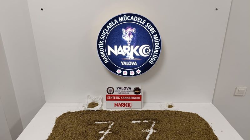 Yalova'da uyuşturucu operasyonu