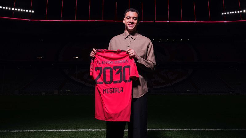 Bayern Münih, Jamal Musiala'nın sözleşmesini uzattı