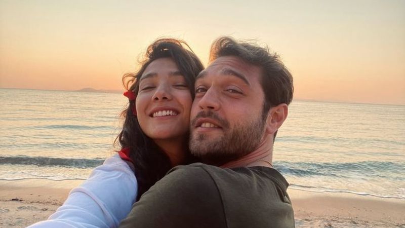 Aybüke Pusat ve Furkan Andıç'tan aşk pozu