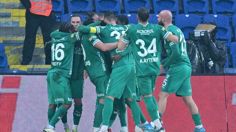 Bodrum FK'ya Başakşehir karşısında tek gol yetti