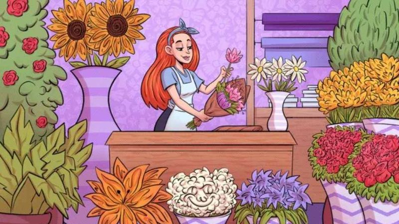 İllüzyon testi: Çiçekçide gizlenen 3 yüzü sadece yüksek IQ'lular buluyor...