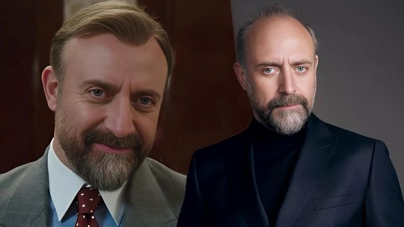 Halit Ergenç saç mı ektirdi, peruk mu? Meğer 'Kral Kaybederse' için...