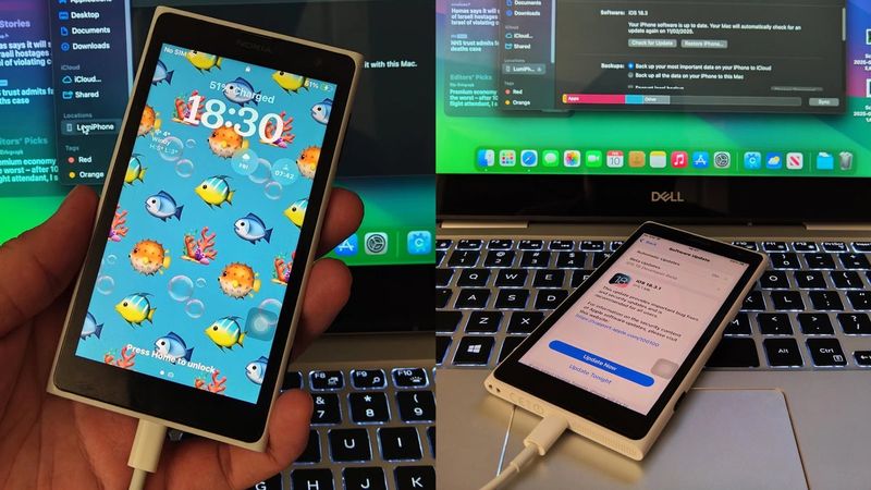 Nokia ve iPhone karışımı akıllı telefon: NokiApple LumiPhone 1020 SE