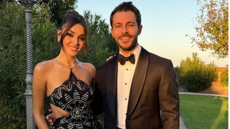 Ayrıldıkları iddia edilmişti! Hakan Sabancı ile Hande Erçel'den fotoğraflı cevap geldi