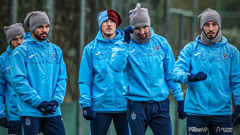 Trabzonspor'da Gaziantep FK maçının hazırlıkları sürdü