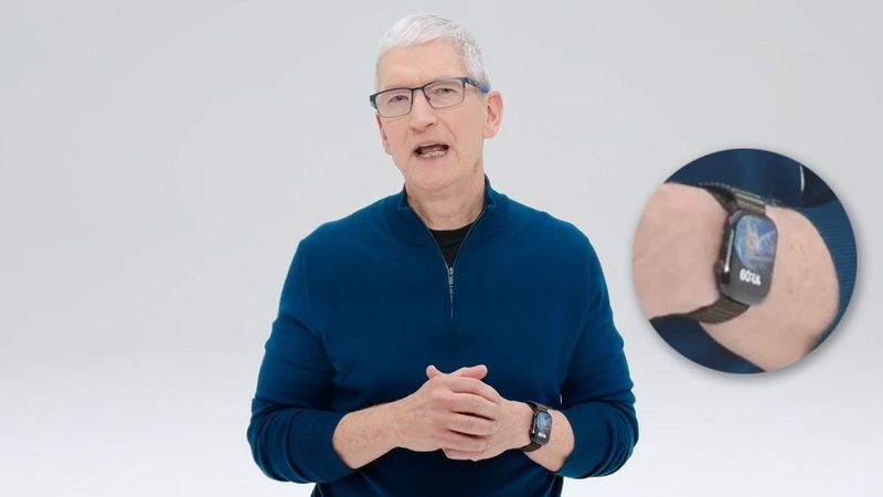 Tim Cook'un Apple Watch'u neden hep aynı saati gösteriyor