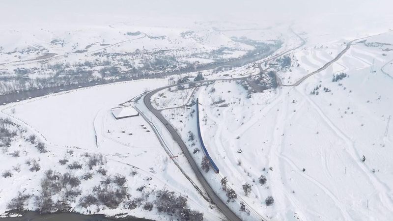Doğu Ekspresi'nin Erzincan'daki yolculuğu görüntülendi