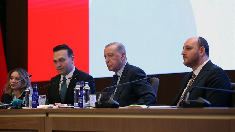 AK Parti Gençlik Kolları MKYK toplantısı, Cumhurbaşkanı Erdoğan'ın başkanlığında gerçekleşti