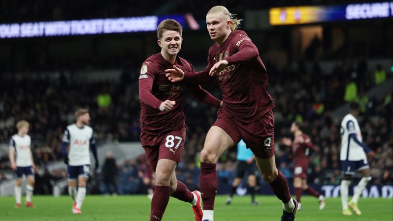 Manchester City, Tottenham'ı tek golle geçti